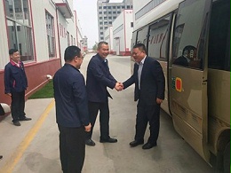 热烈欢迎寿光市人大常委会领导莅临金帅公司考察指导工作！
