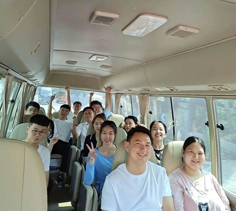 黄花溪出发